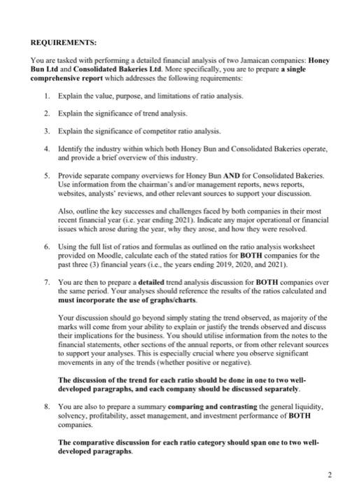 could I get some help with question 5-8 please REQUIREMENTS: You are