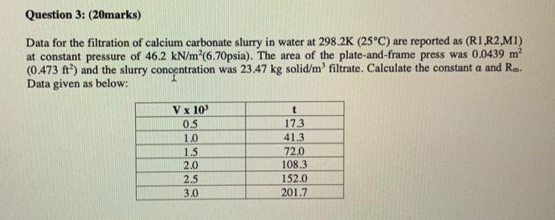  separation process subject. Please solve it with full handwrtting solution. Kindly