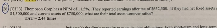 has a debt ratio of 50%, and an equity multiplier of 2.