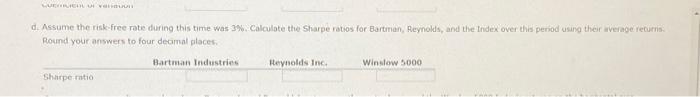Reynolds Inc's stock prices and dividends, wlong with the Winslow 5000 Index;