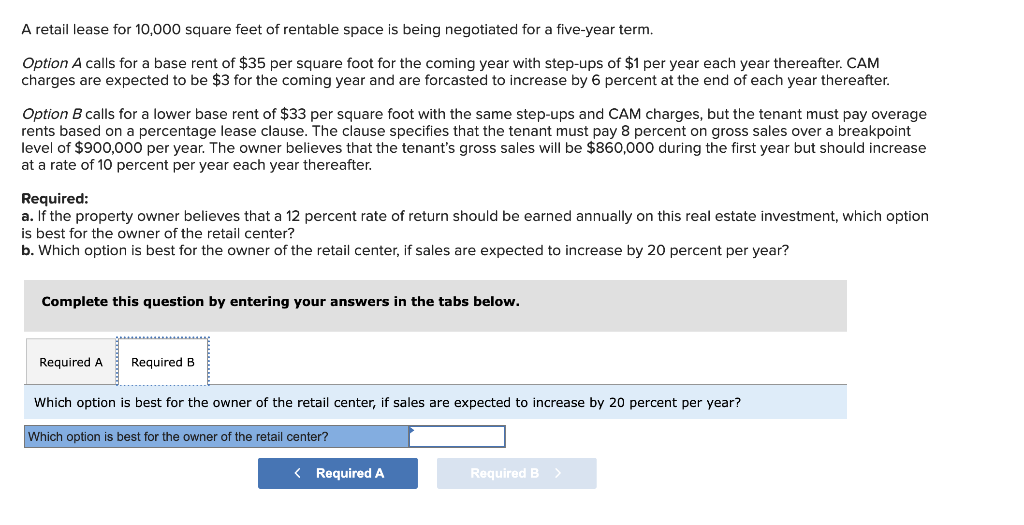 of a total area of 2.8 million square feet, of which 830,000