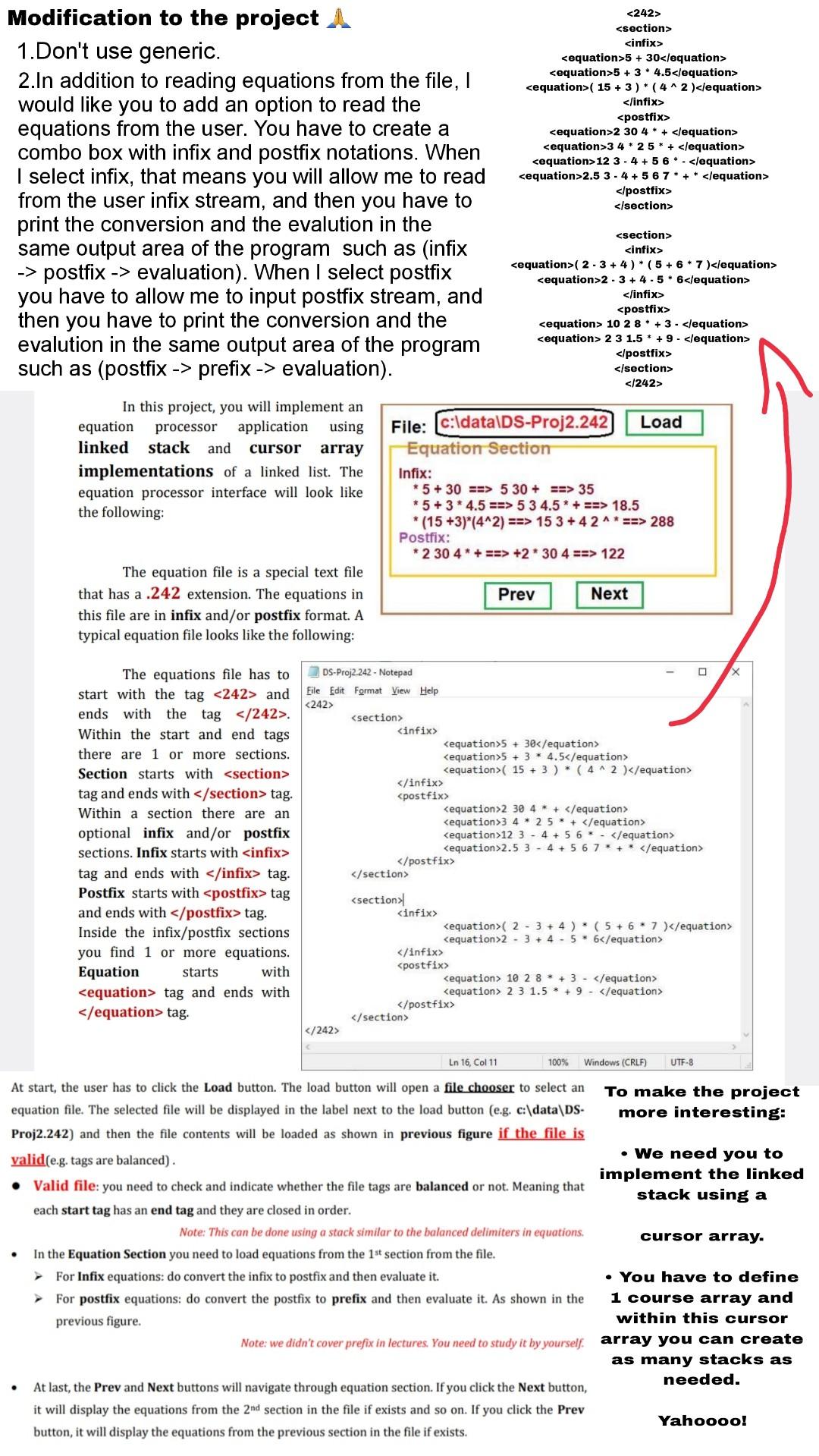  Please, I want the solution in Java To clarify the writing
