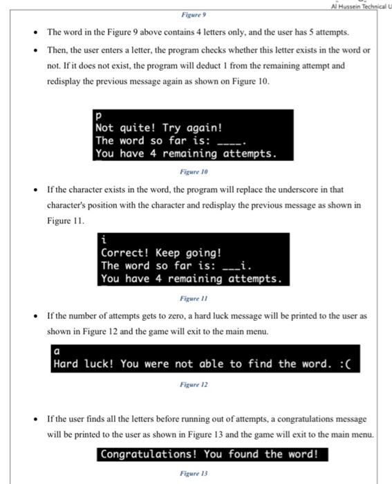 file neded "the file is given" Task Five Modify the program you