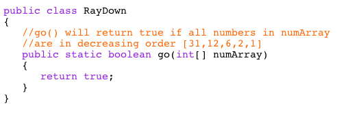 to see if the numbers are decreasing You must combine variables, ifs,