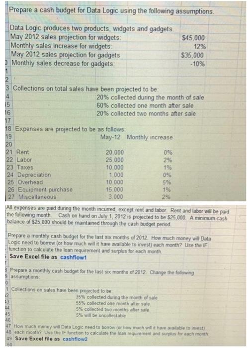  what do you mesn by excel file ? please clarify. Prepare