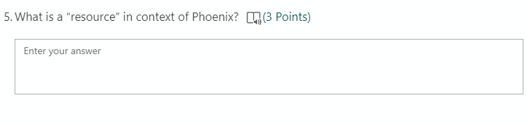 based on elixir and phoenix programming language 5. What is a "resource"