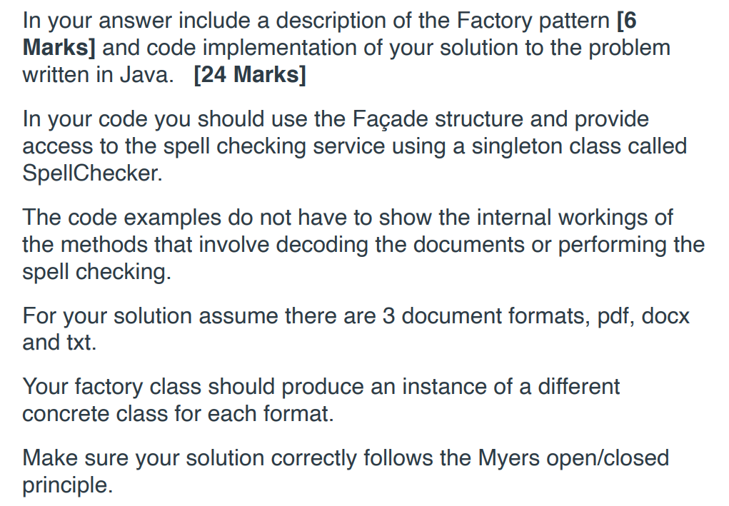 be able to: Load and decode the document from a file Count
