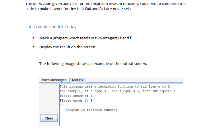 This is conceptually very similar to the previous example except the program