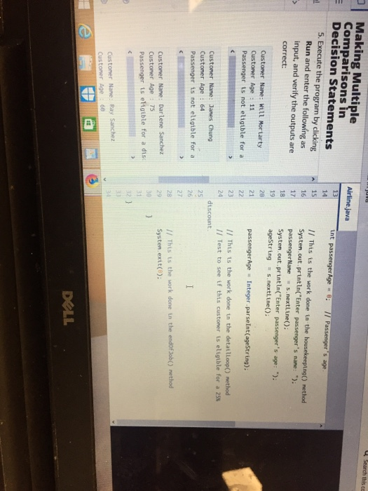 Thts progran deterntnes tf an atrline passenger 2! // eligible for a