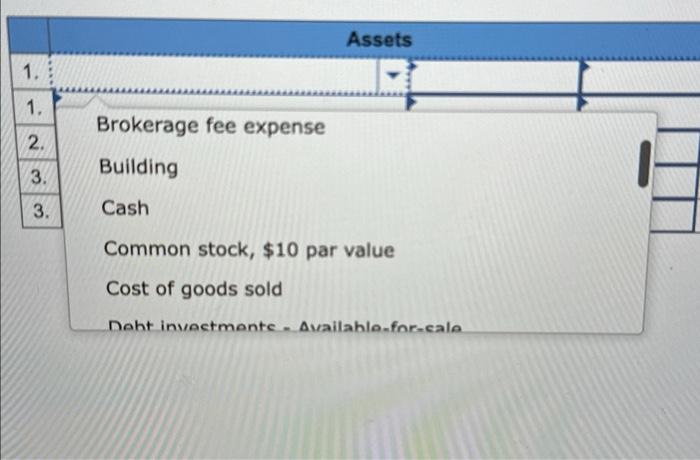 the trading securities' portfolio and the January 3 entry when Brooks sells
