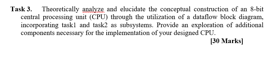  Task 3. Theoretically analyze and elucidate the conceptual construction of an