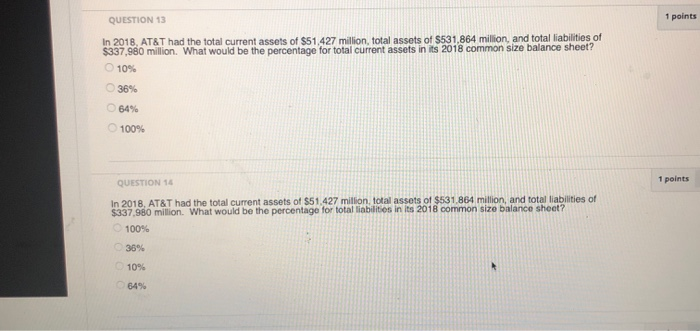 Current as current liabilities sets- QUESTION 10 1 po In cash flow