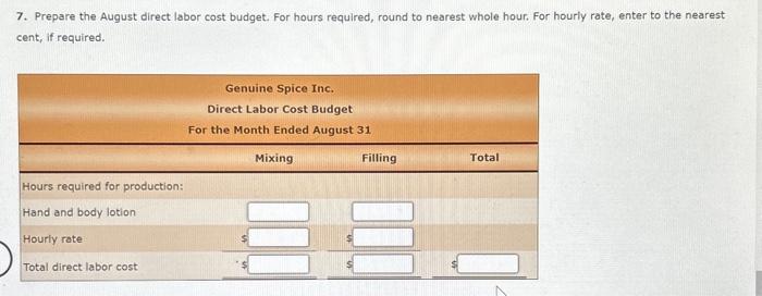 the current year. The company produces eight-ounce bottles of hand and body