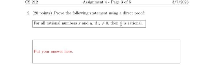 by contradiction: For all integers p, if p>1 and p3 is prime,
