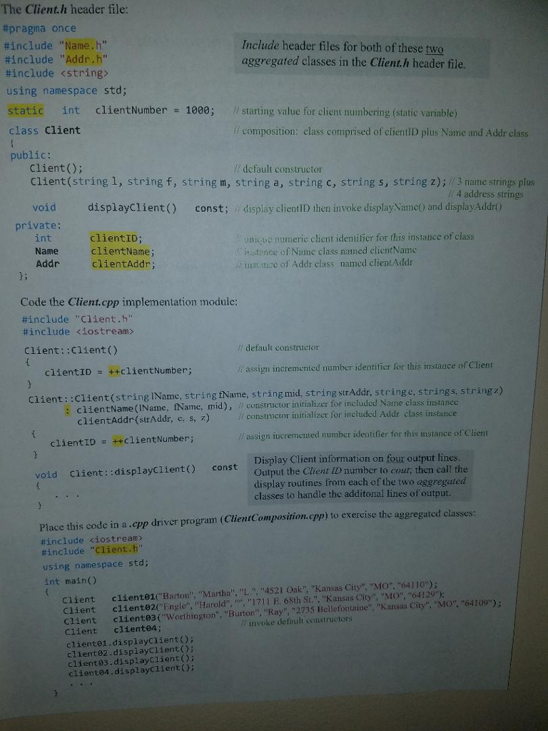Click the Project tab and select Add Class... Click C++ Class and