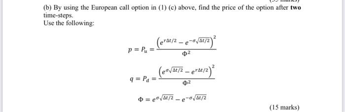 option pricing method is like the binomial tree option pricing model with