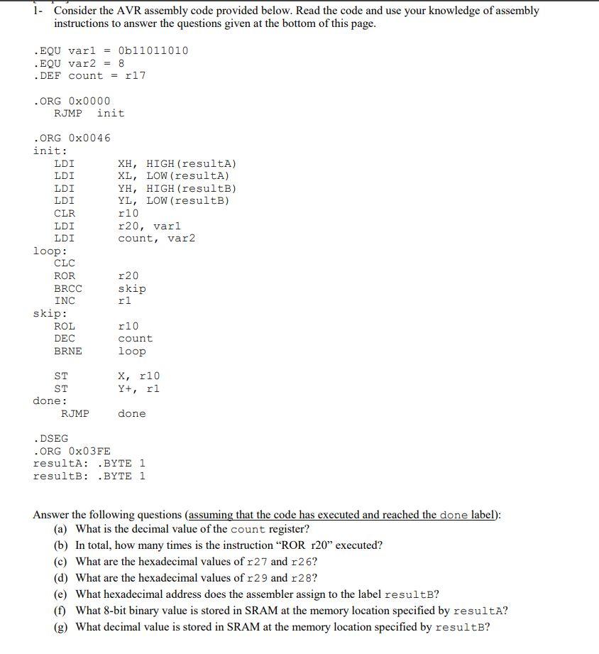 lNow, suppose that the entire program is executed again, with one small