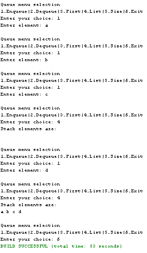 Everything works except one thing. Default capacity is 3. When I run