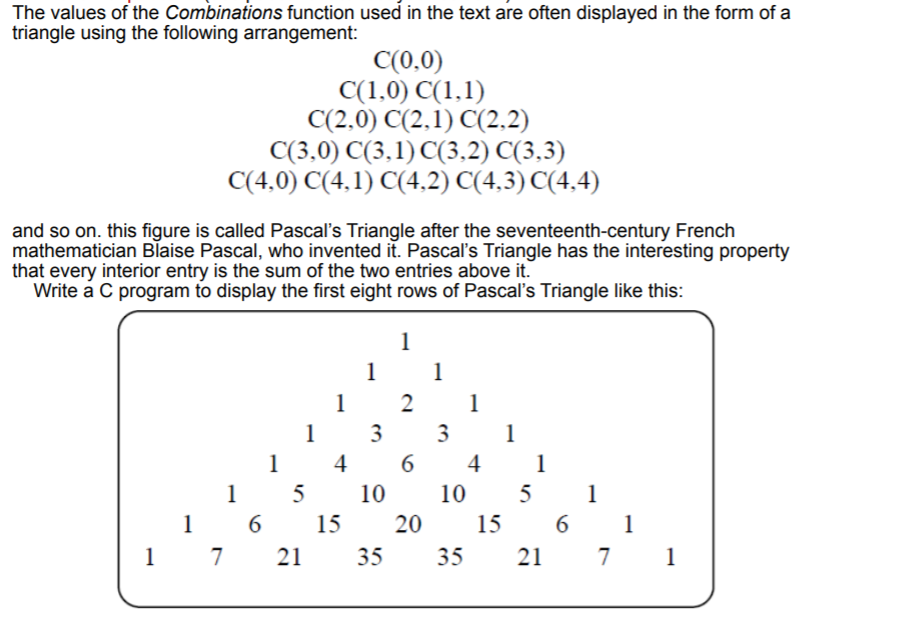 Could you please tell me how to write this program in c