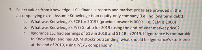Question 7 please Q7 please!! Q7 please!! data 7. Select values from