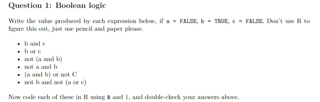  Want both written out version answers and the R code to
