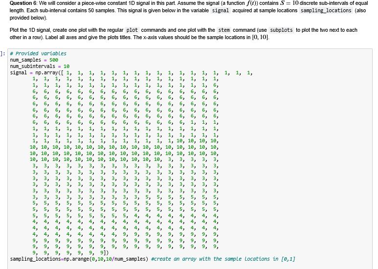 7 on a computational modeling homework. Please see 6 in reference to