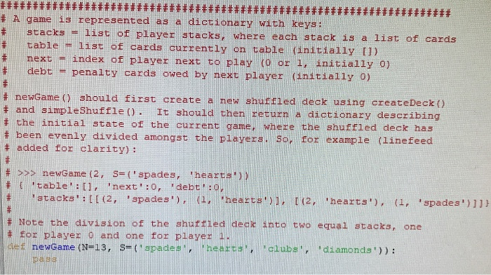 Im working with python and am unsure how to do this part