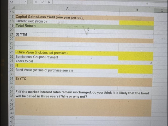 using the formulas can the tutors put the result using excel as