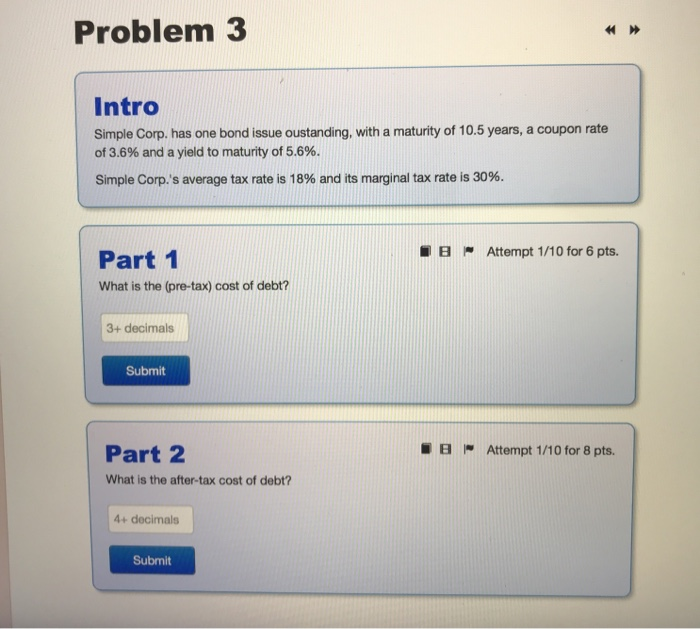 yield to maturity current yield coupon rate price Problem 2 Part 1