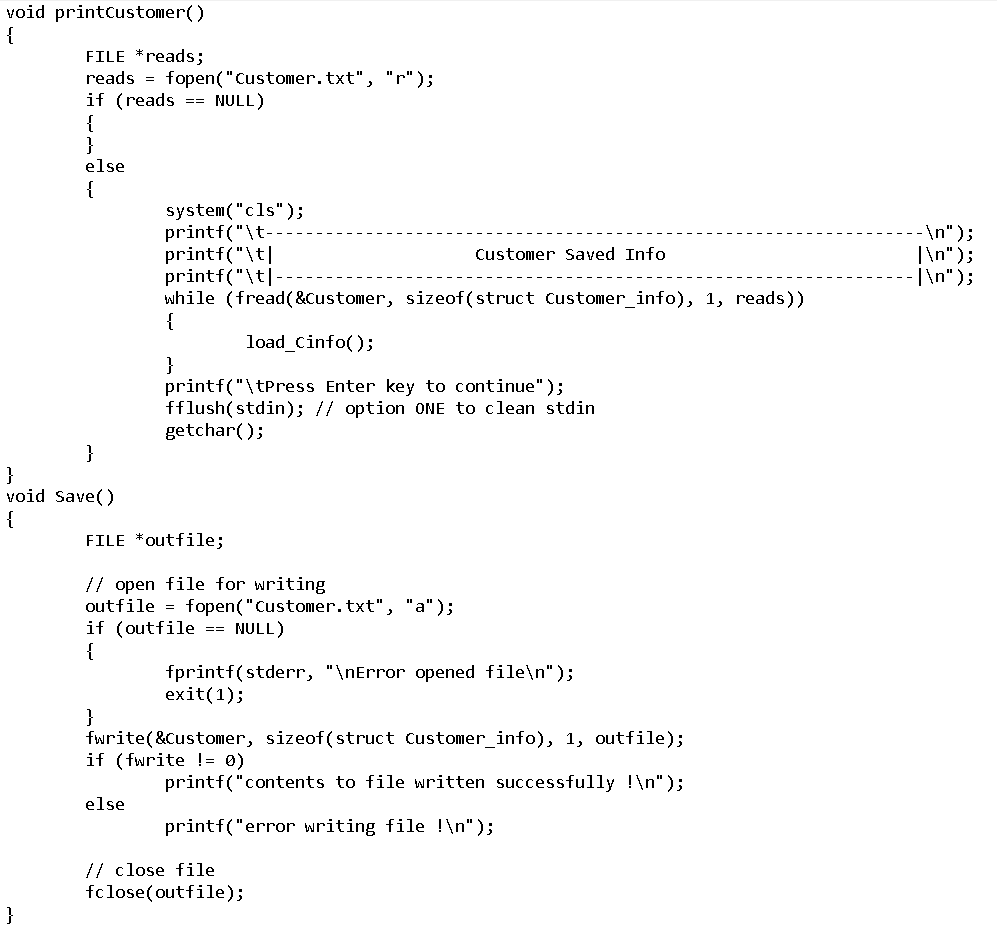 basic tool and save basick tool void Basic_tools(char[]); //load data after insertion