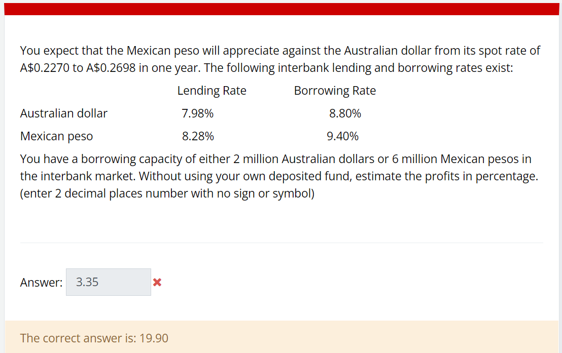 How do I get the correct answer for this? You expect that