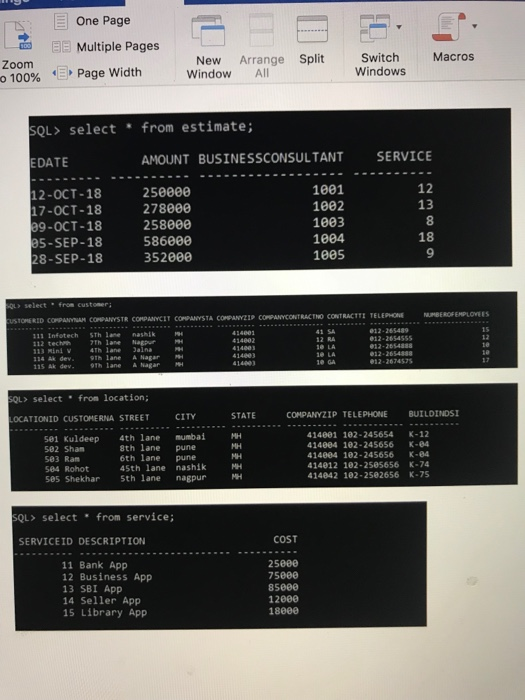 assigned to 2. List all patients who had Treatments and what Treatment