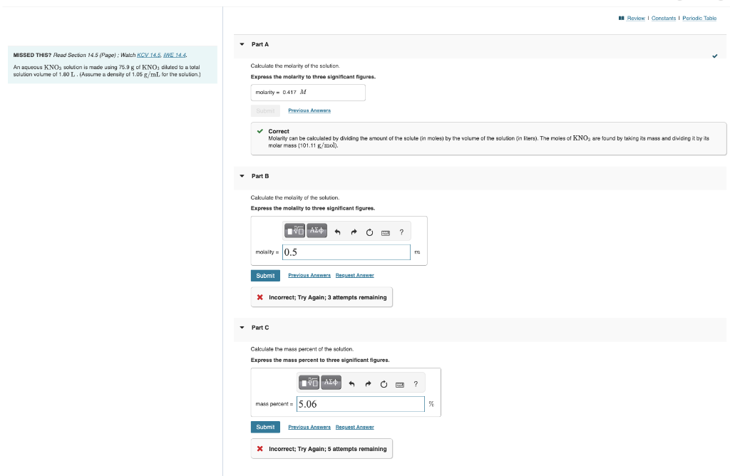 MisseD THIS? Read Section 14.5 (Page) ; Walch KCV t4. .5