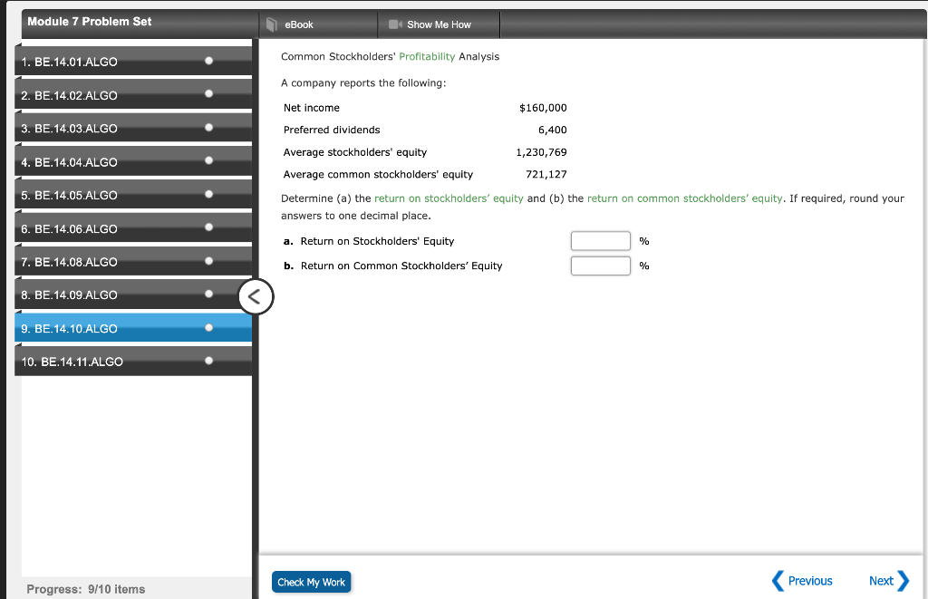 calculations to the nearest dollar and final answers to one decimal place.