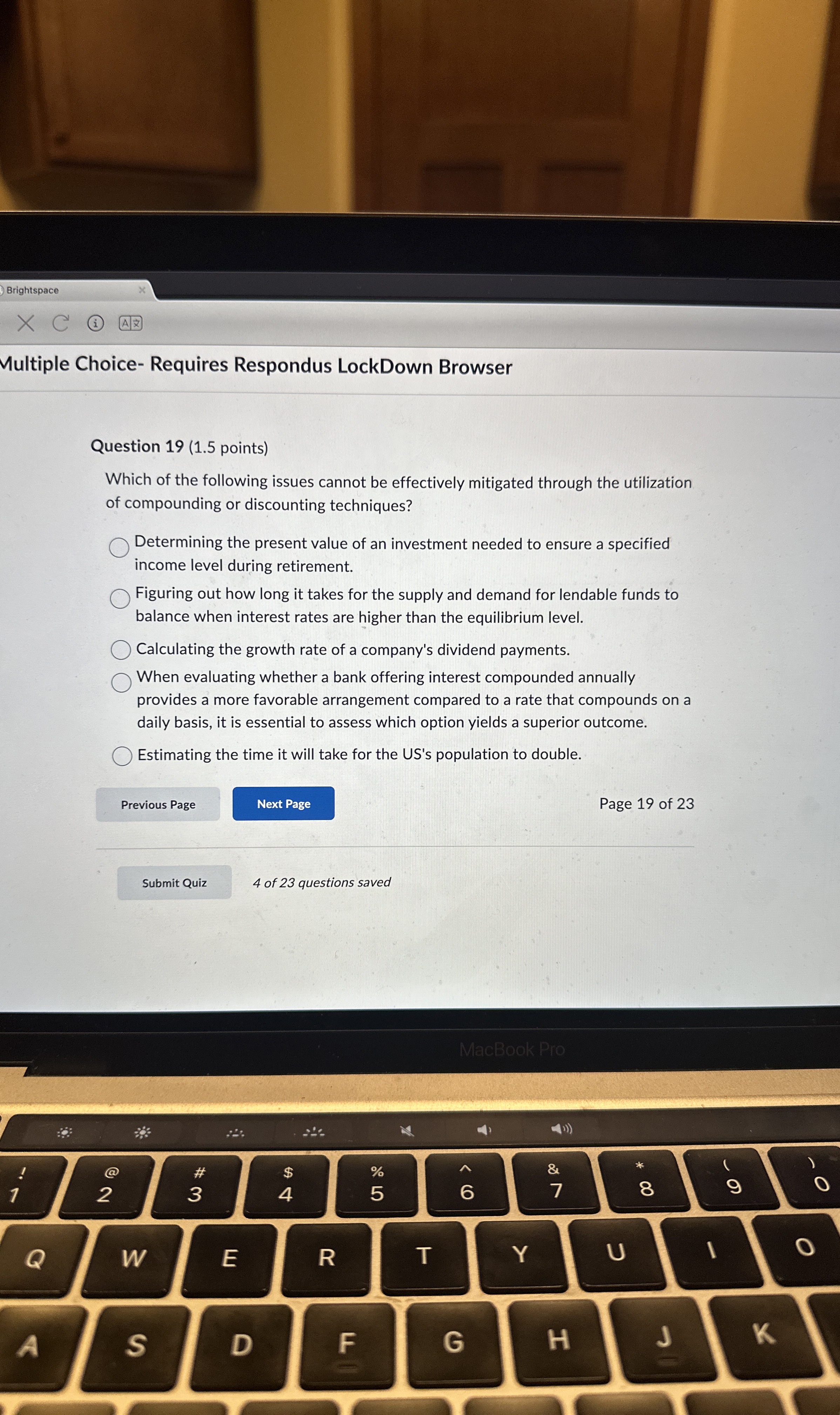 Question 19(1.5 points) Which of the following issues cannot be effectively