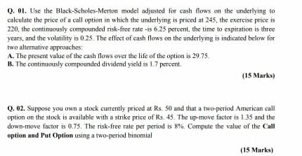 Note: please solve it in 30-40 minutes both questions. I have
