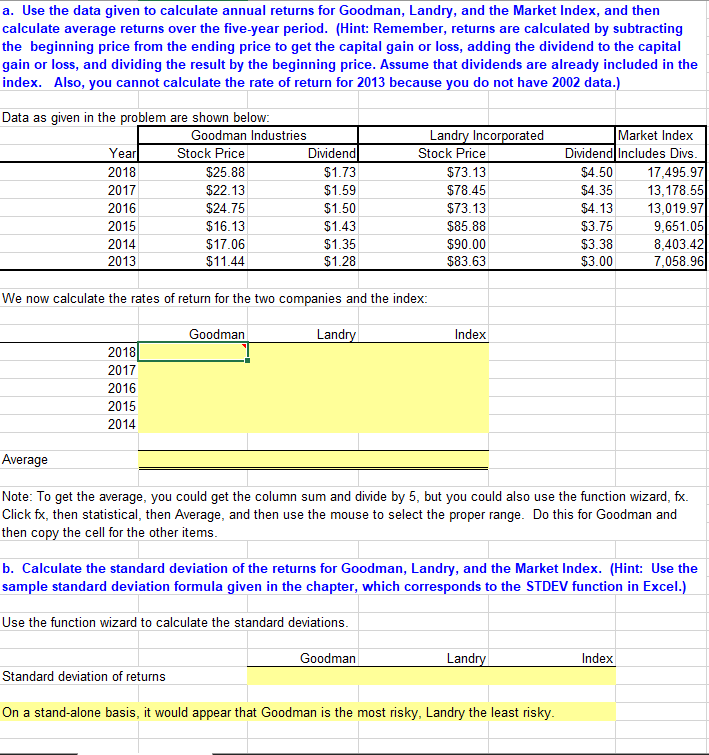 Please only use excel formulas and show them so I can understand.