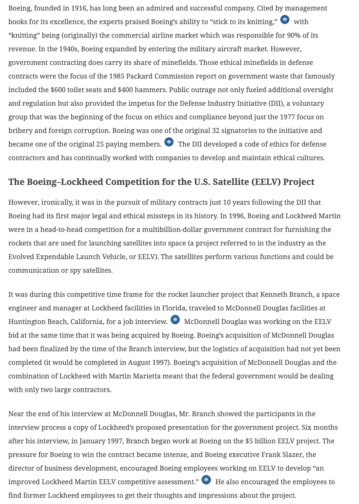  Boeing, founded in 1916, has long been an admired and successful