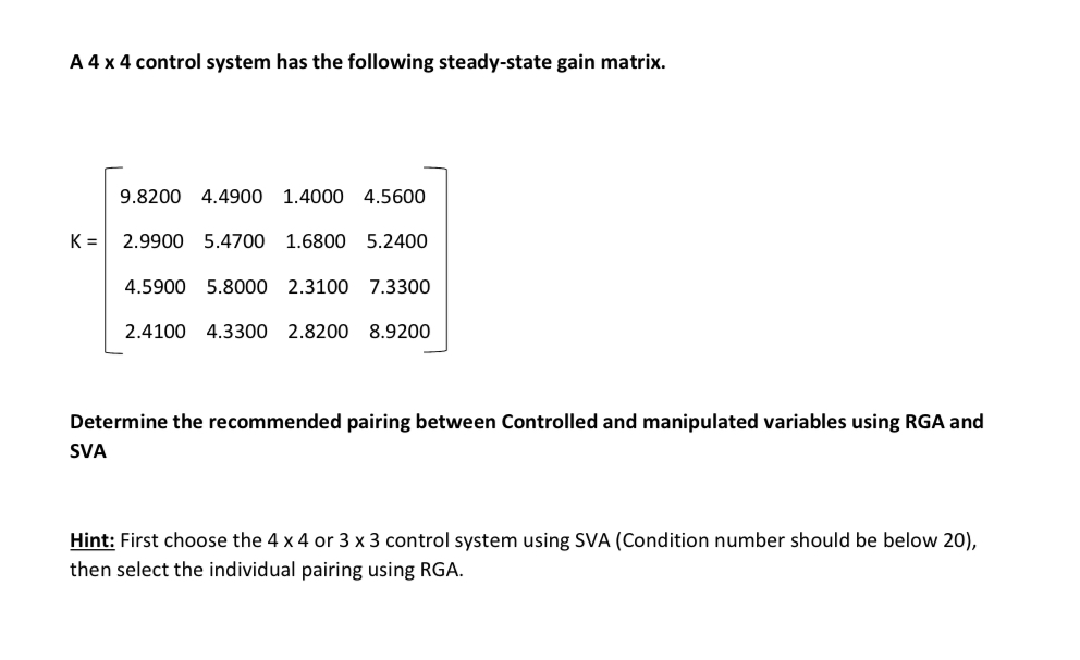 Answer need to be in manual not computer program A 44 control