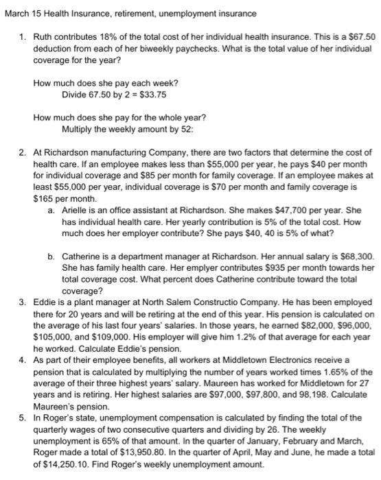  Its under one question but different scenarios so please I will