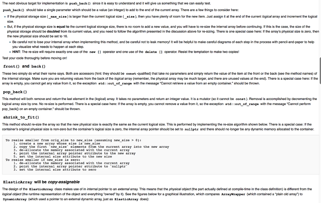 int[size]; std::cout } else _array = nullptr; } DynamicArray::~DynamicArray() { delete []