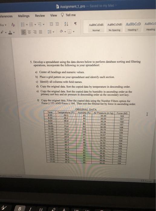 use excel after complete take a picture this is a engeniering problem