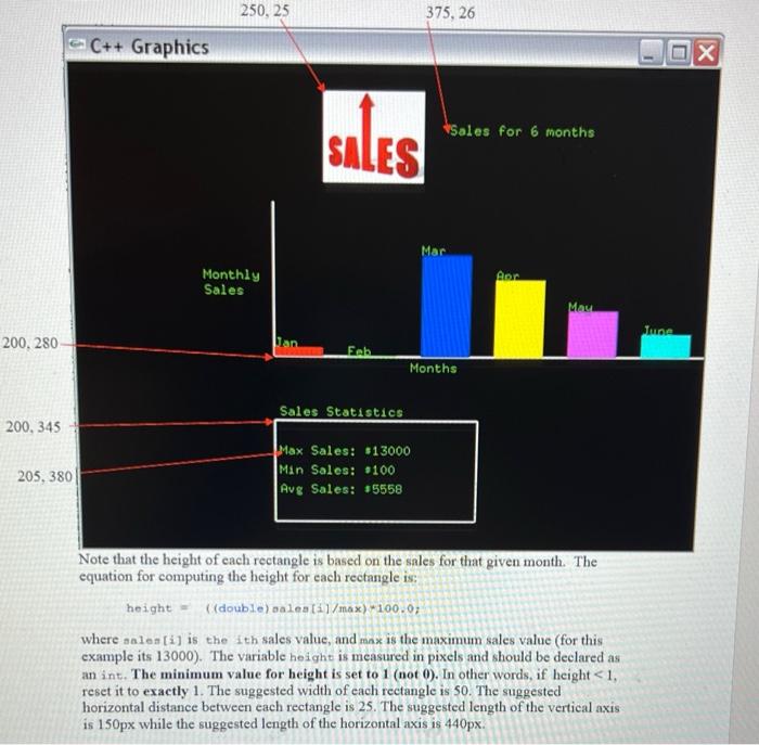 use functions, graphics, and arrays Topic: Review of Arrays and Graphics -