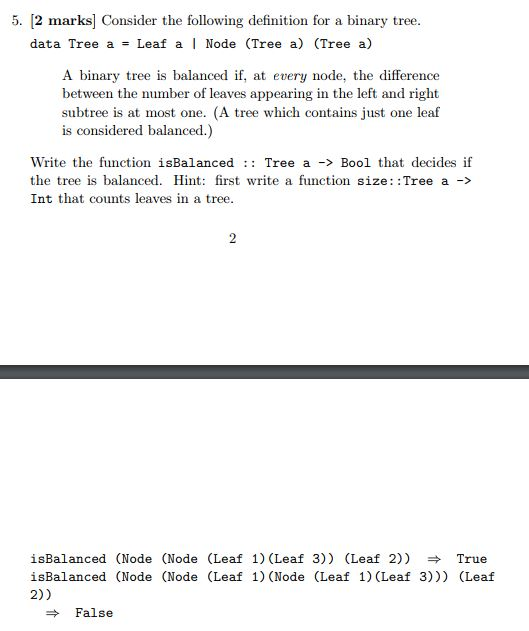 Complete the following Haskell function definitions. Unless stated otherwise do not use