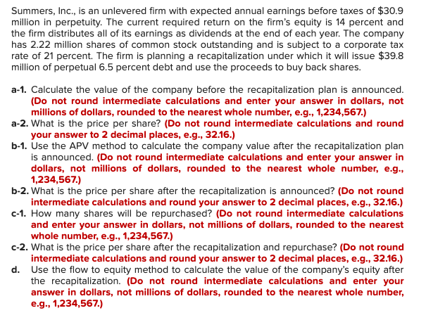 only ( D ) is the one needed. thank you! Summers,
