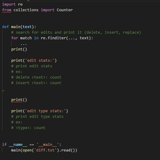 Following the comment to finish the code by python: Detect the