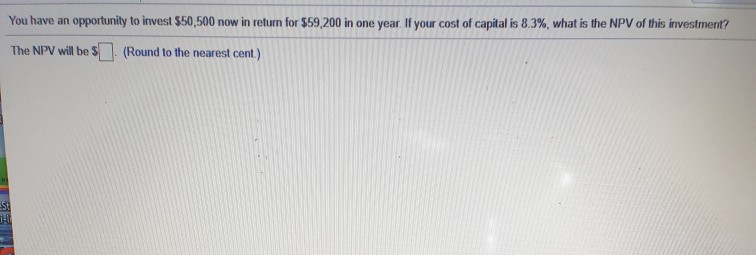 it will cost $49,000 to transport and install the machine. The machine