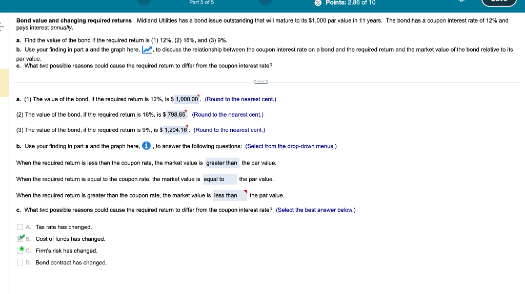 issue outstanding that will mature to its $1,000 par value in 16