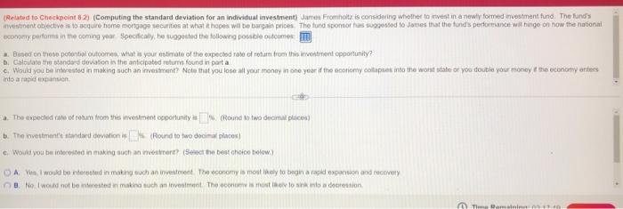  Related to Checkpoint 8 2 (Computing the standard deviation for an