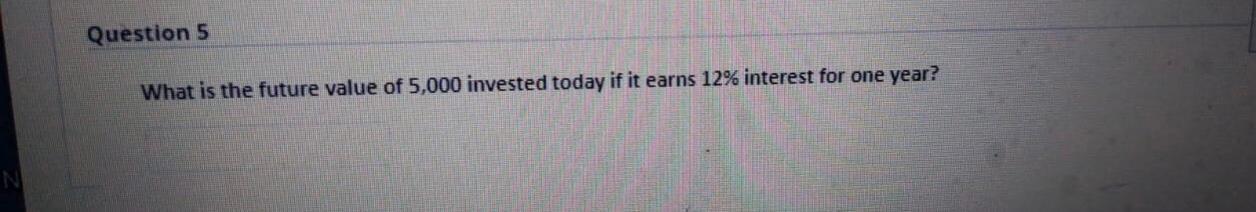 the present value of 120,000 to be received 5 years from today